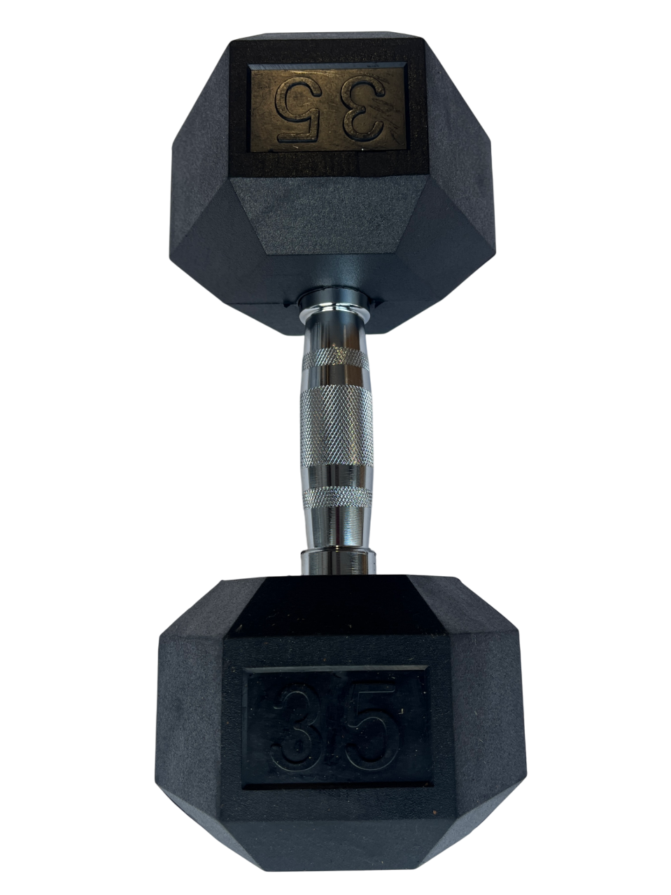 Rubber Hex Dumbbell 35lbs