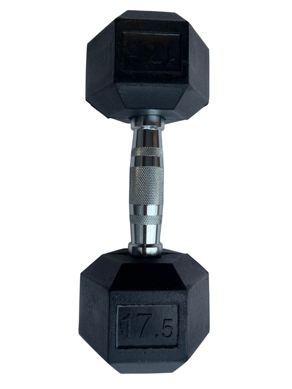Rubber Hex Dumbbell 17.5lbs