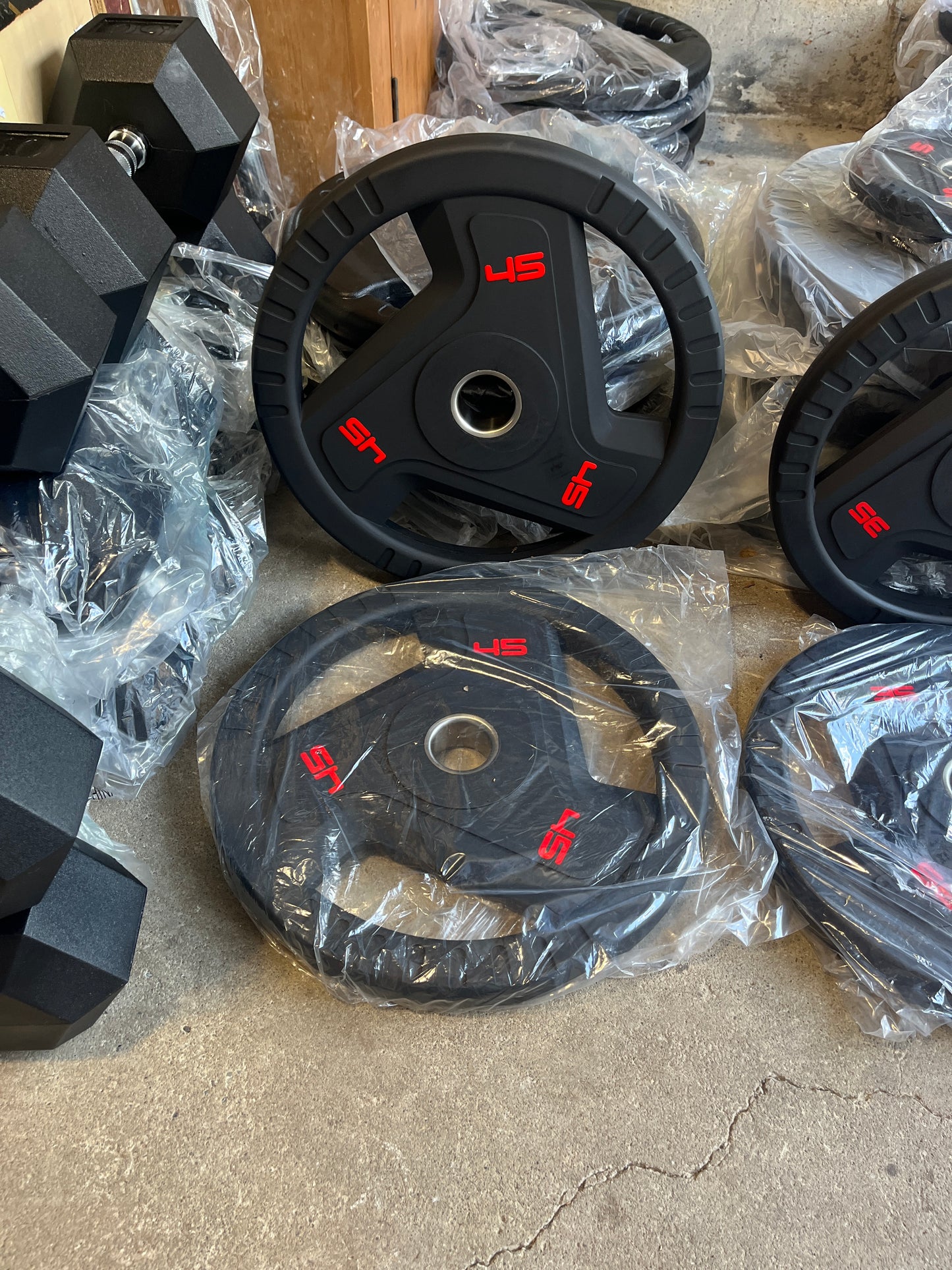 45lb Urethane Commercial Weight Plate