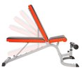 Adjustable Weight Bench with Resistance Bands for Home Gym