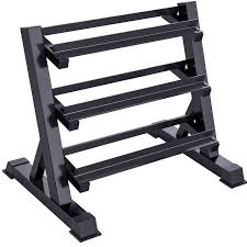 3 Tier Horizontal Dumbbell Rack