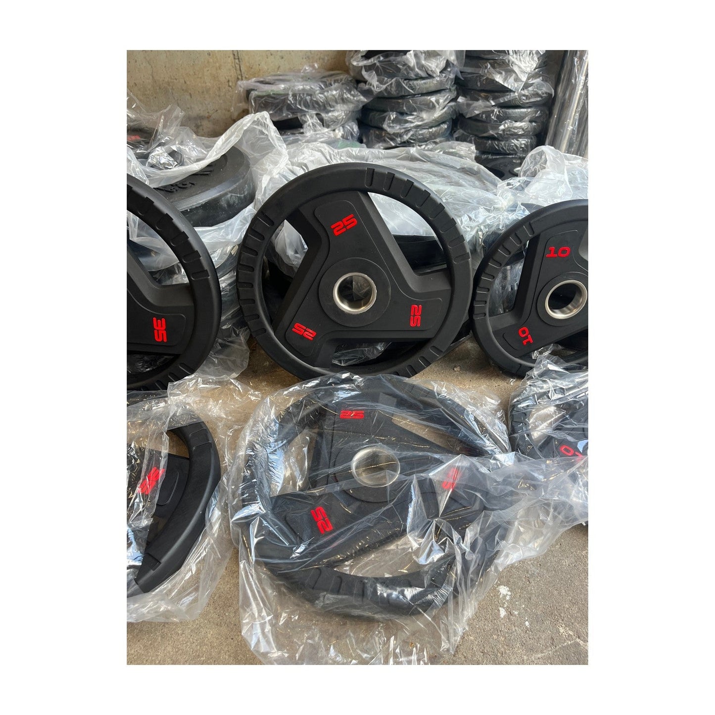 Urethane Commercial Weight Plates 25 lbs