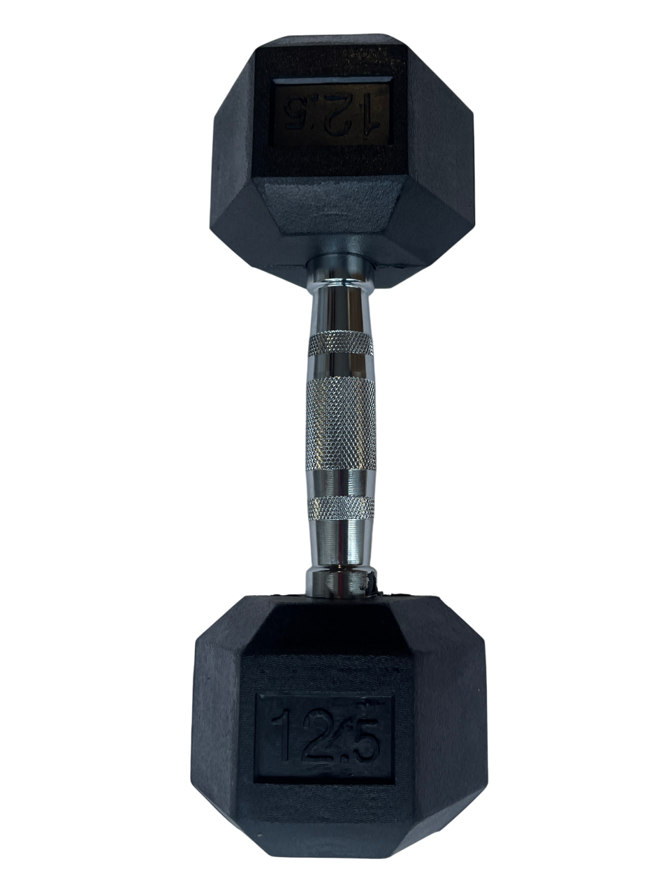 Rubber Hex Dumbbell 12.5lbs