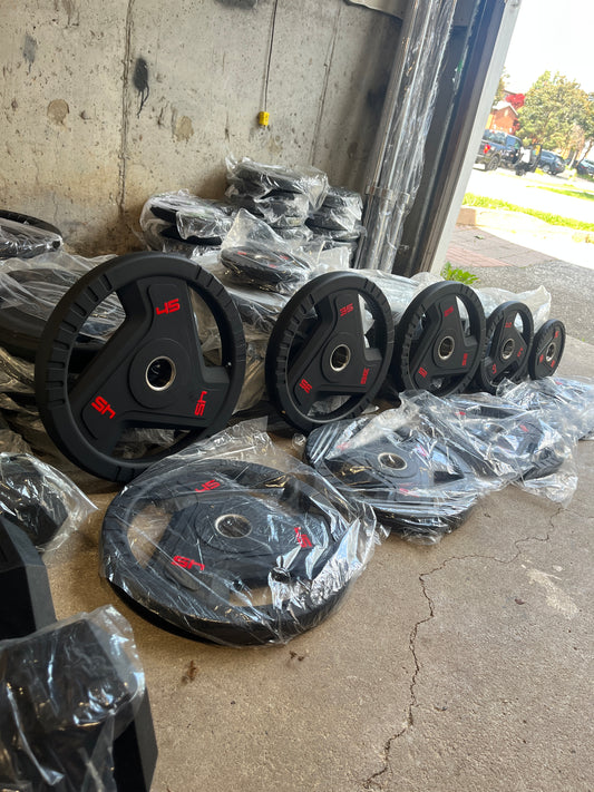 Urethane Commercial Weight Plate Set