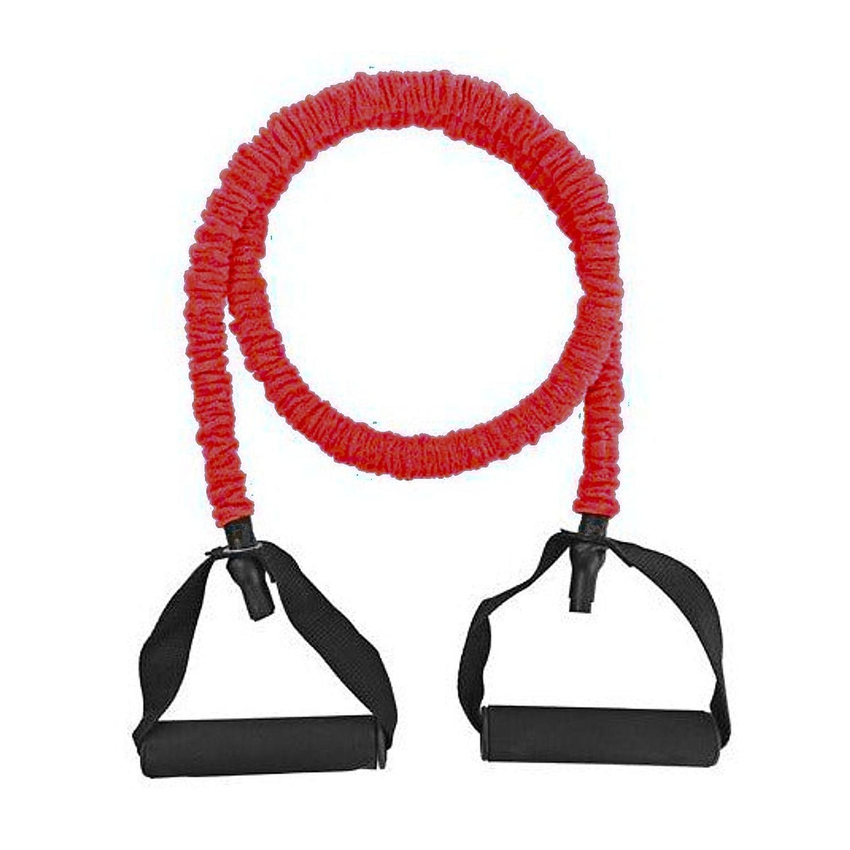 Covered Stretch Tubing — Red