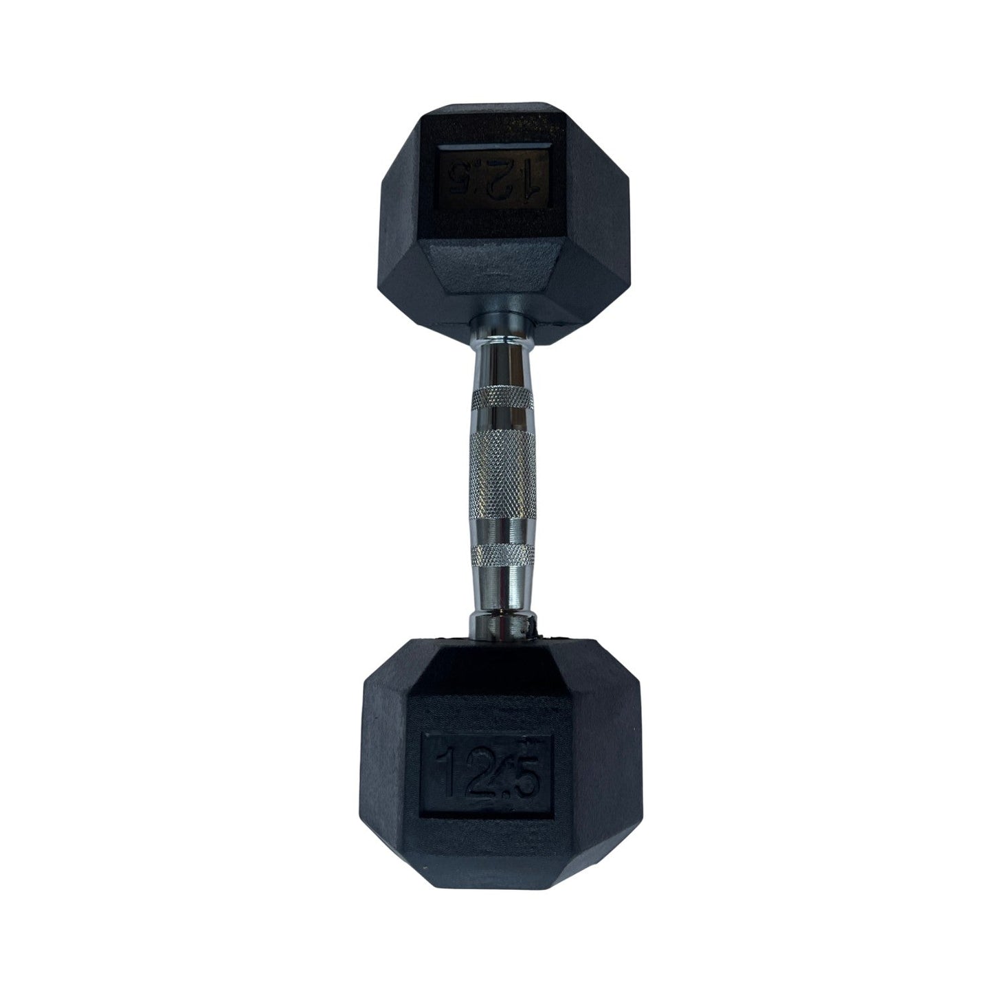 Rubber Hex Dumbbell 12.5 lbs