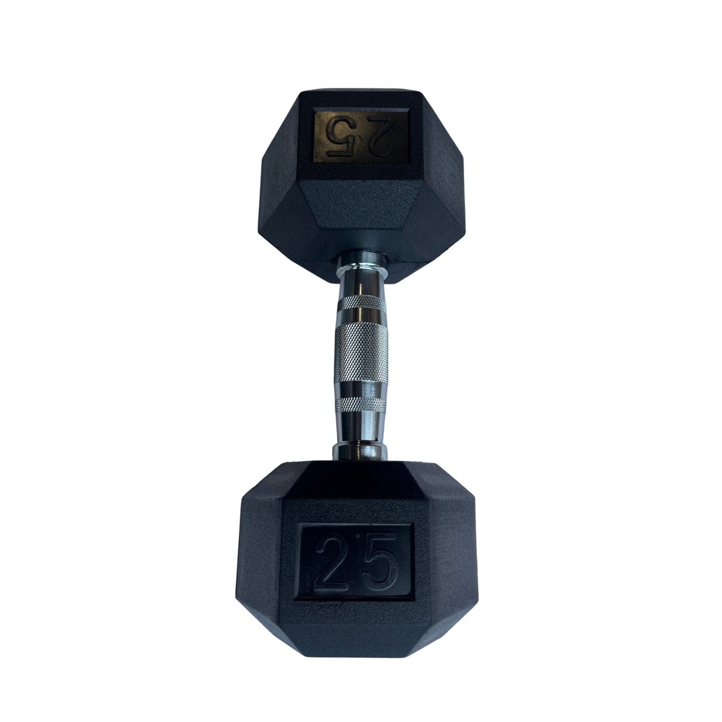Rubber Hex Dumbbell 25 lbs