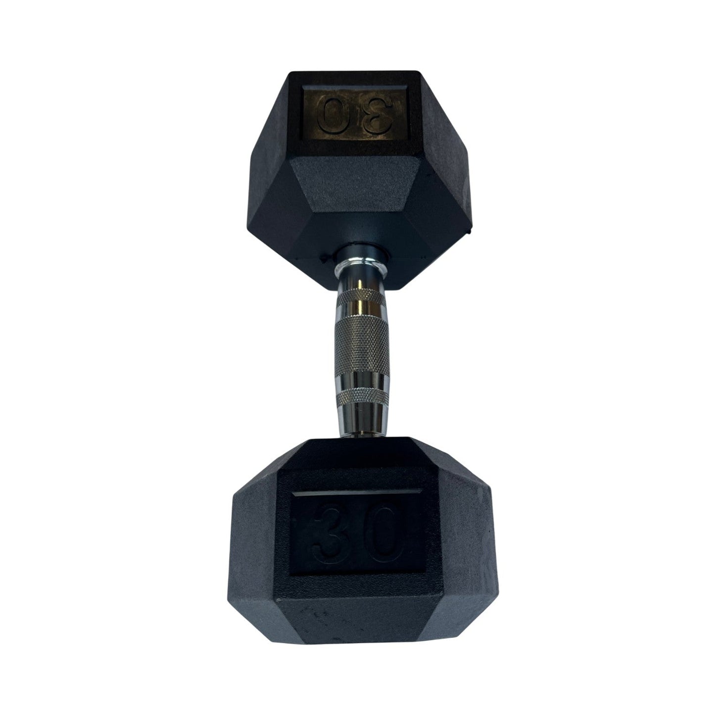 Rubber Hex Dumbbell 30 lbs
