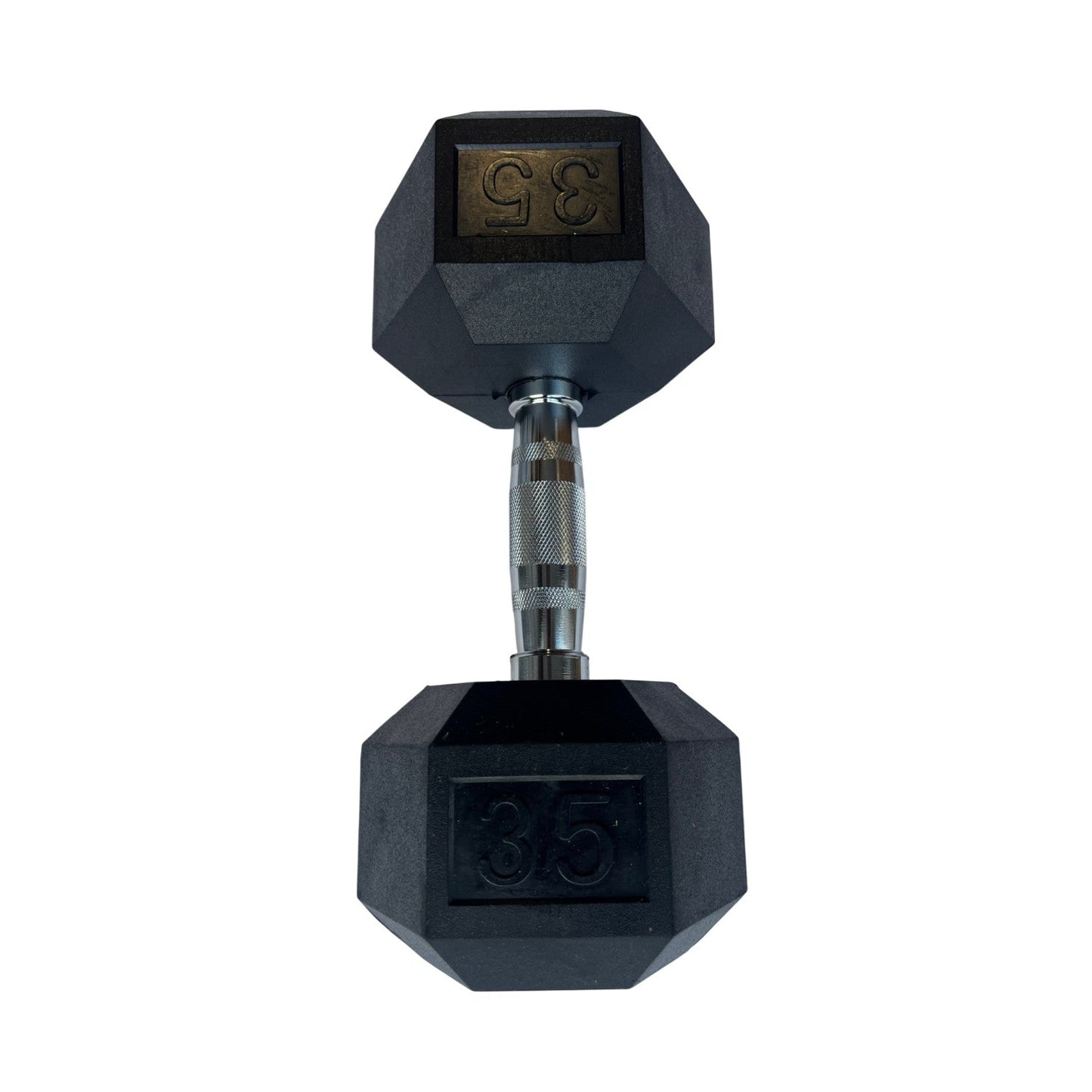Rubber Hex Dumbbell 35 lbs