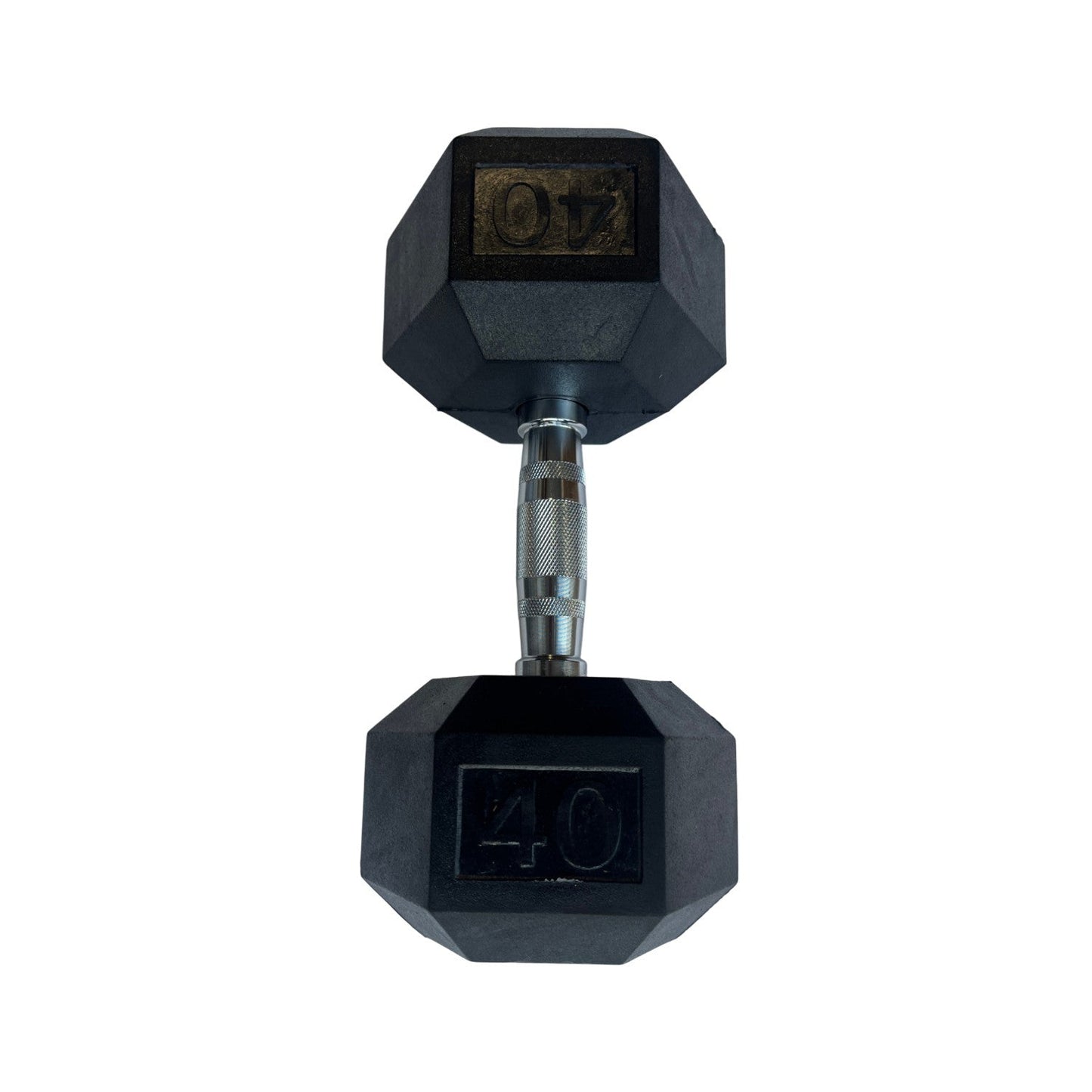 Rubber Hex Dumbbell 40 lbs