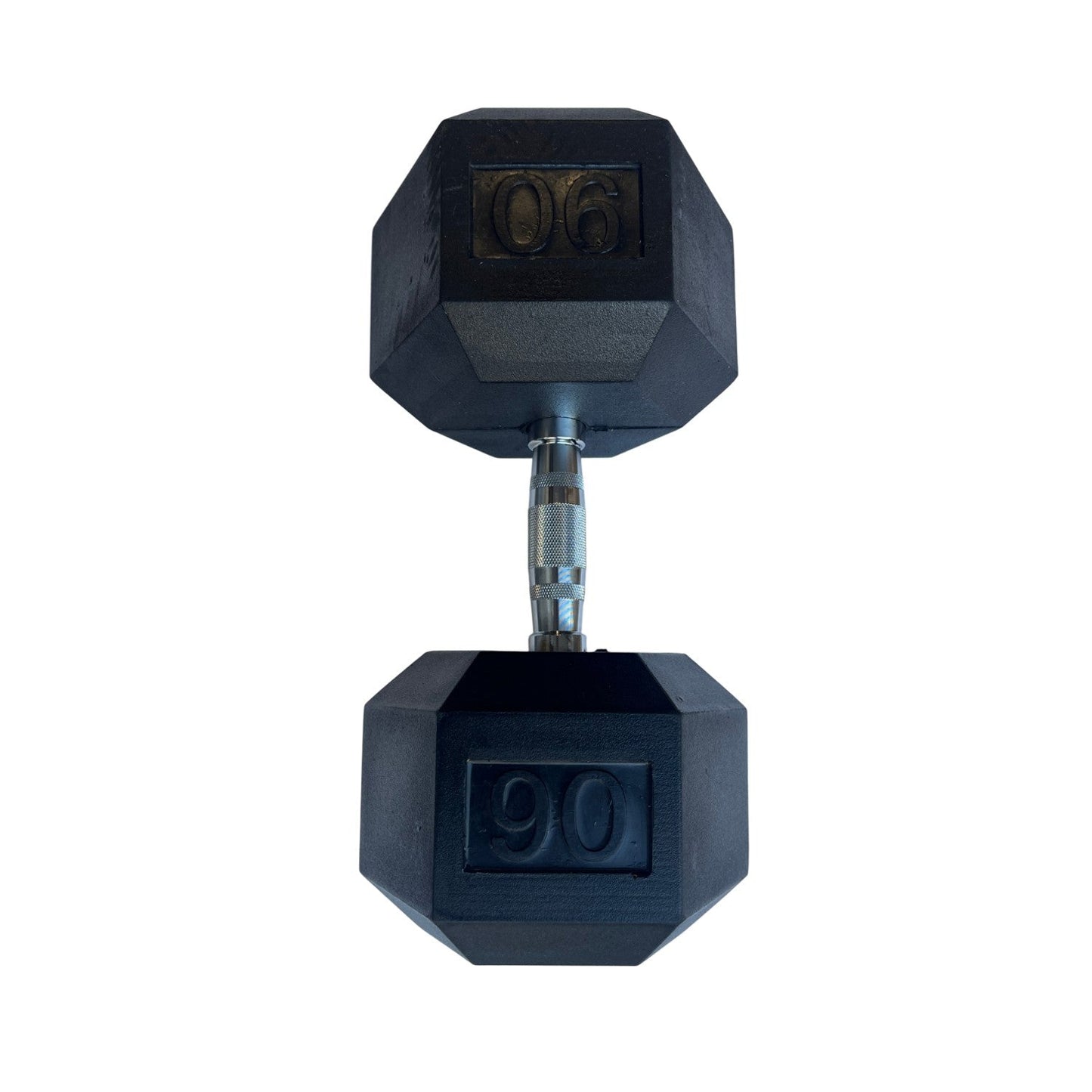 Rubber Hex Dumbbell 90 lbs