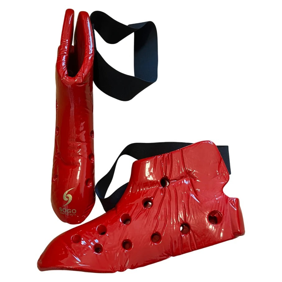 Karate Kicks (Pair) — Red