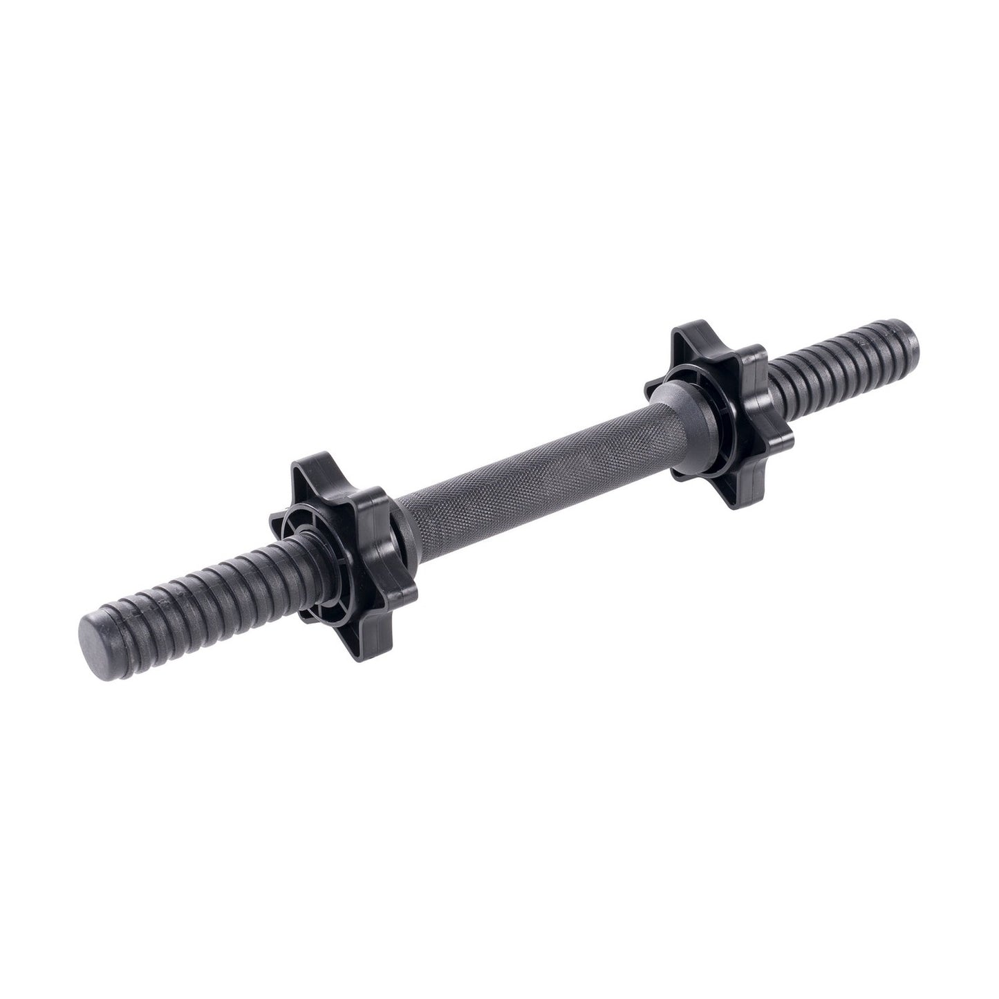 Regular 14" Threaded Plastic Dumbbell w/Collars — view 2