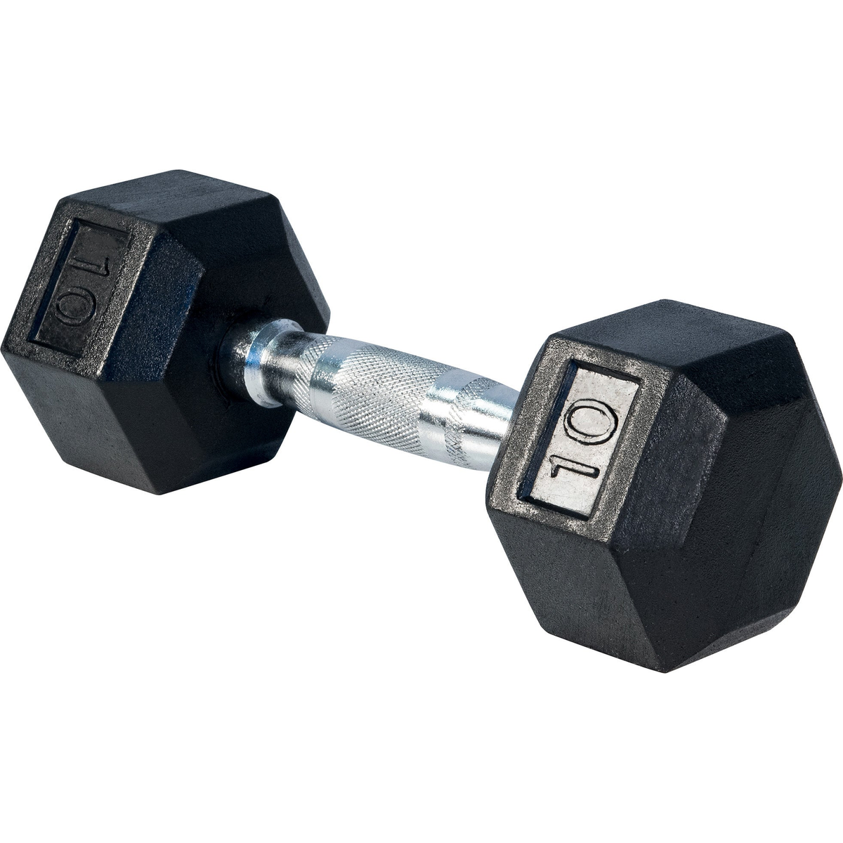 Rubber Hex Dumbbell 10 lbs
