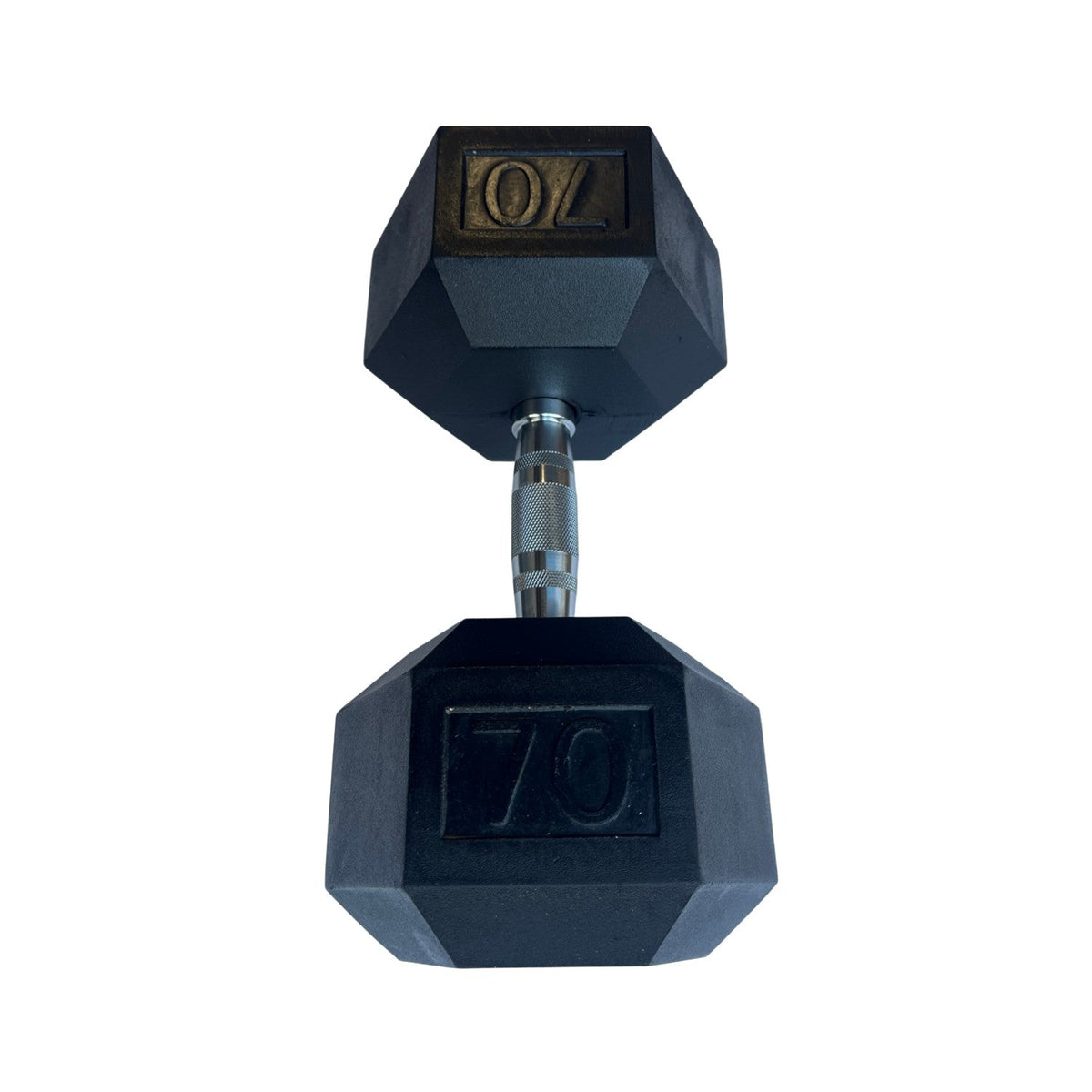 Rubber Hex Dumbbells
