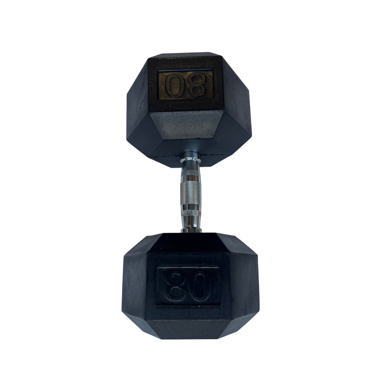 Rubber Hex Dumbbells
